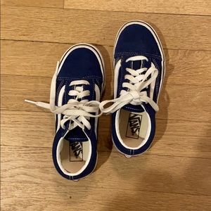 Navy boys vans